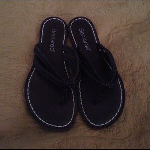 Brown Bernardo Sandals