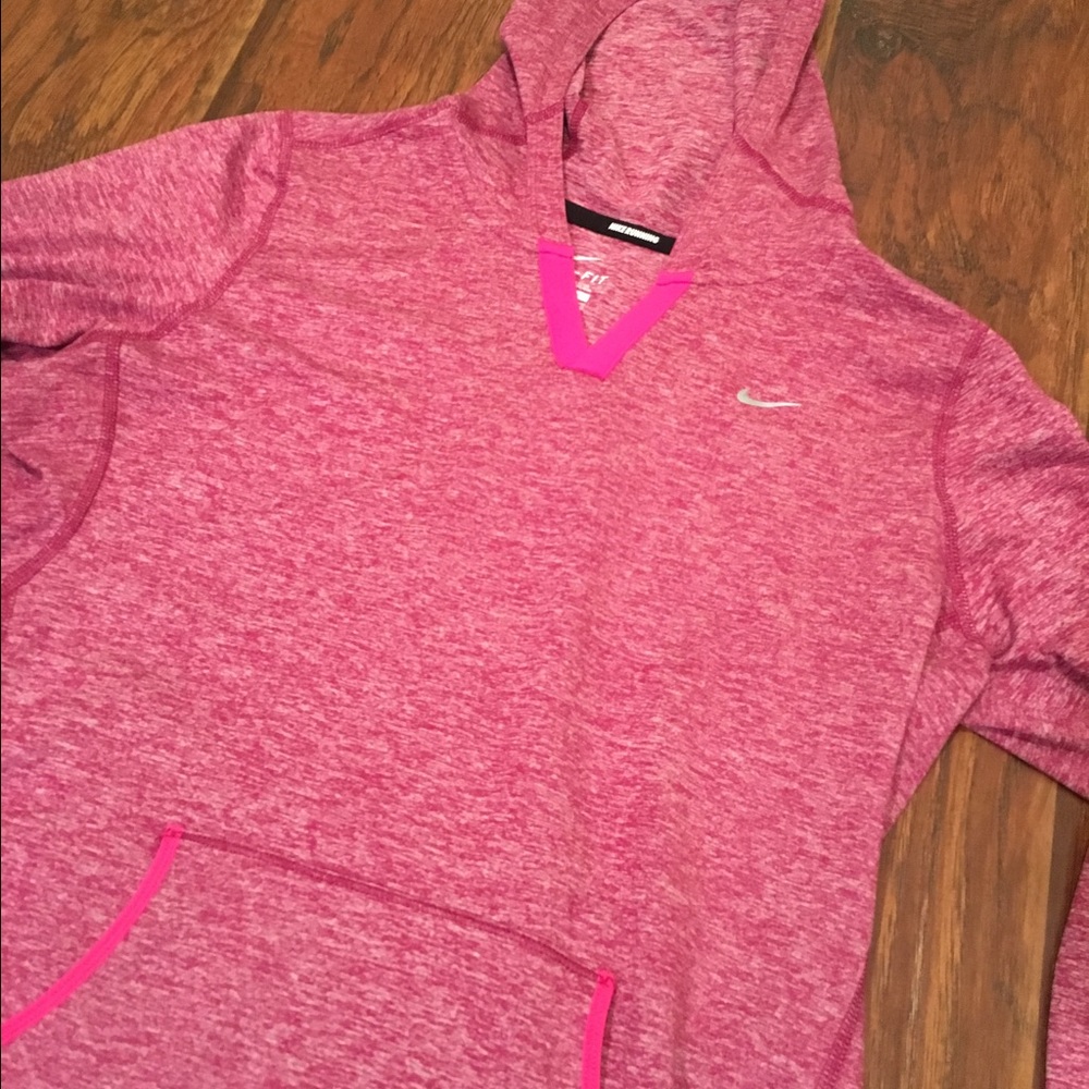 NIKE Women's Dri-fit Running Hoodie Sz L