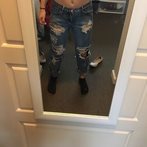 One Teaspoon boyfriend jeans!