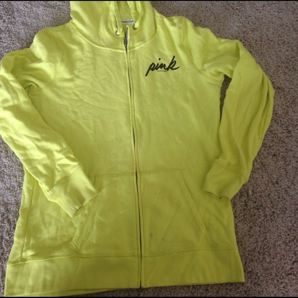 Victoria's Secret pink zip hoodie