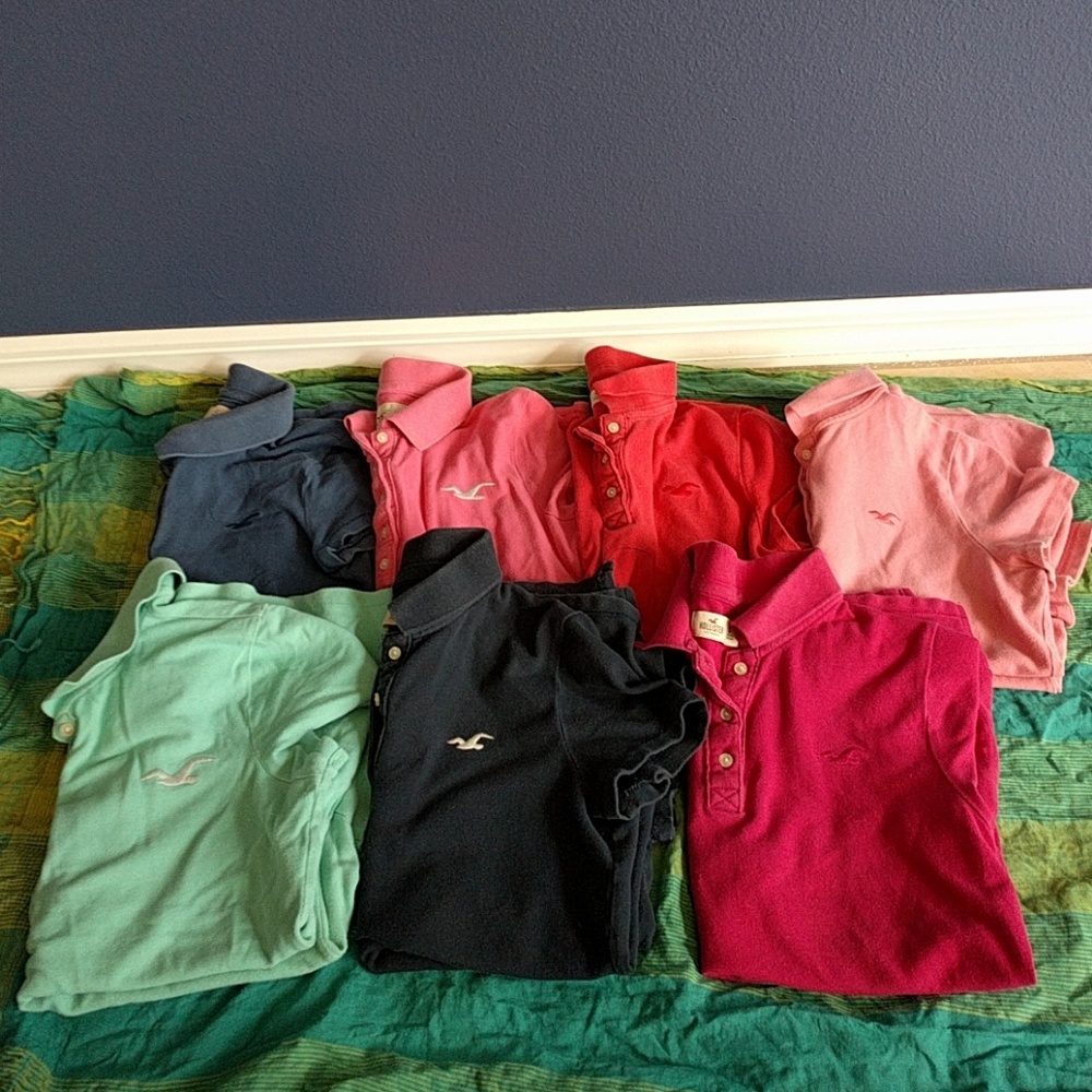 Hollister polos price for all