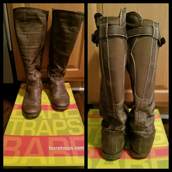 Baretraps Shoes - 🔴FREE Baretraps brown knee high wide calf boots