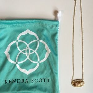 Kendra Scott Dollie Necklace in gold/rose gold