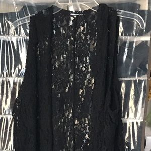 Preowned LuLaRoe black lace Joy
