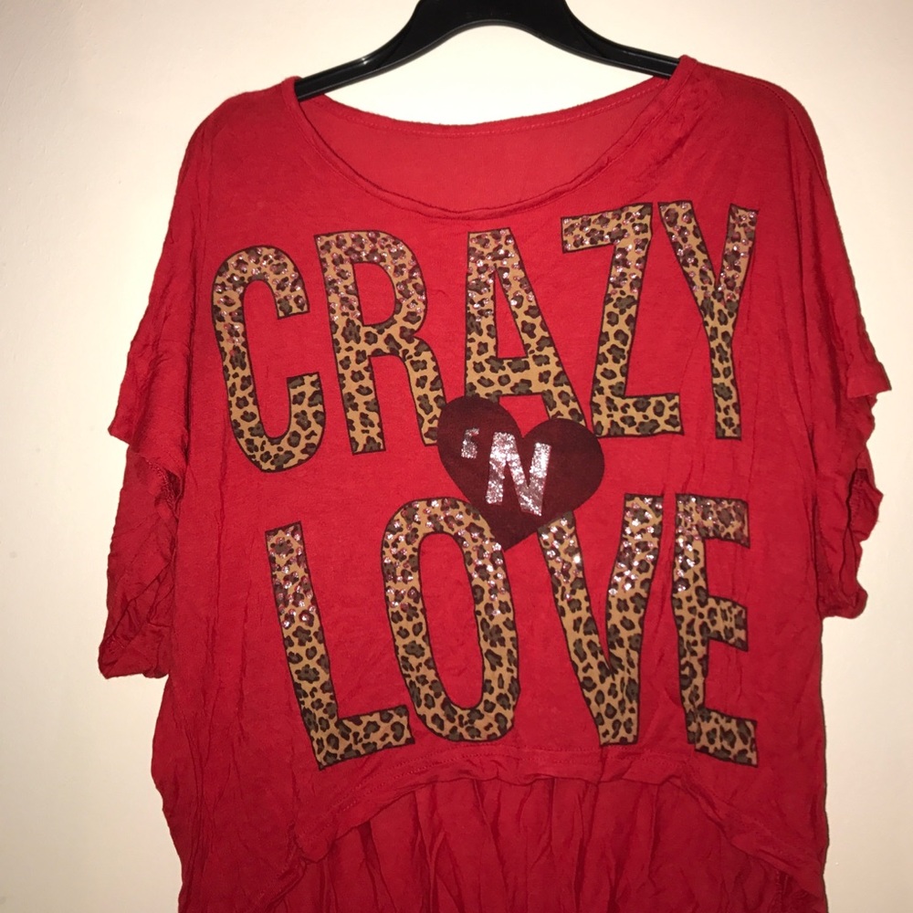 🎉SALE🎉 Crazy in love top .