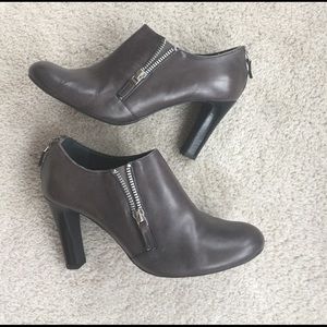 Franco Sarto Zipper Booties