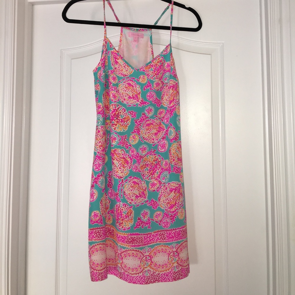 EUC Lilly Pulitzer Silk Dusk Dress