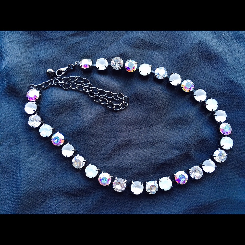 Gorgeous Swarovski crystal necklace.