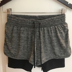 C9 Champion Women's knit layered shorts, size xs