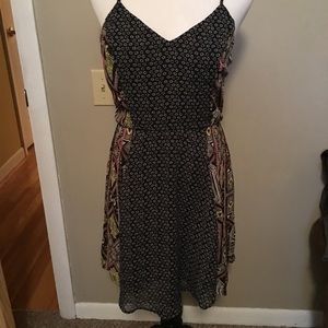 Aztec print dress
