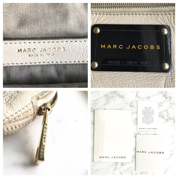 🚨 🎉 [ HP ] Marc Jacobs Nameplate Gold Chain Bag - Picture 2 of 4