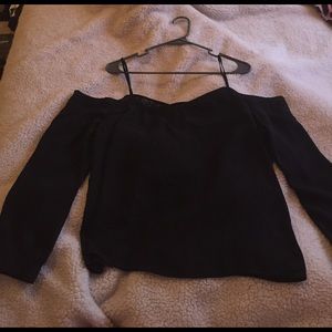 Cold shoulder Express shirt.