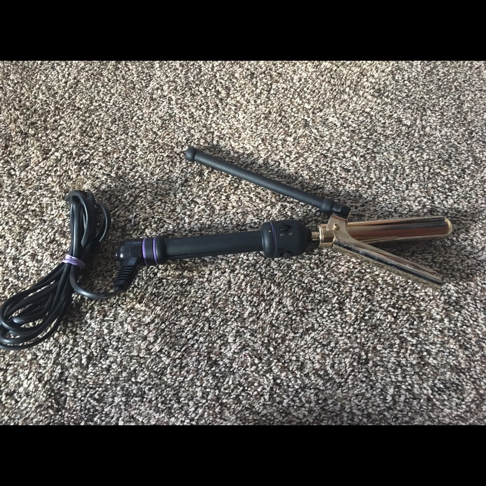 Hot Tools 1 inch Marcel curling iron.
