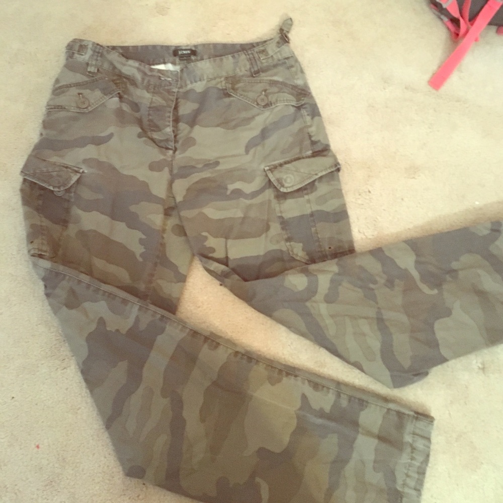 J.crew camo pants