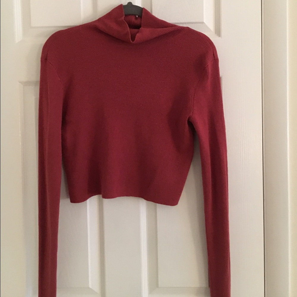 Kendall and Kylie turtle neck crop