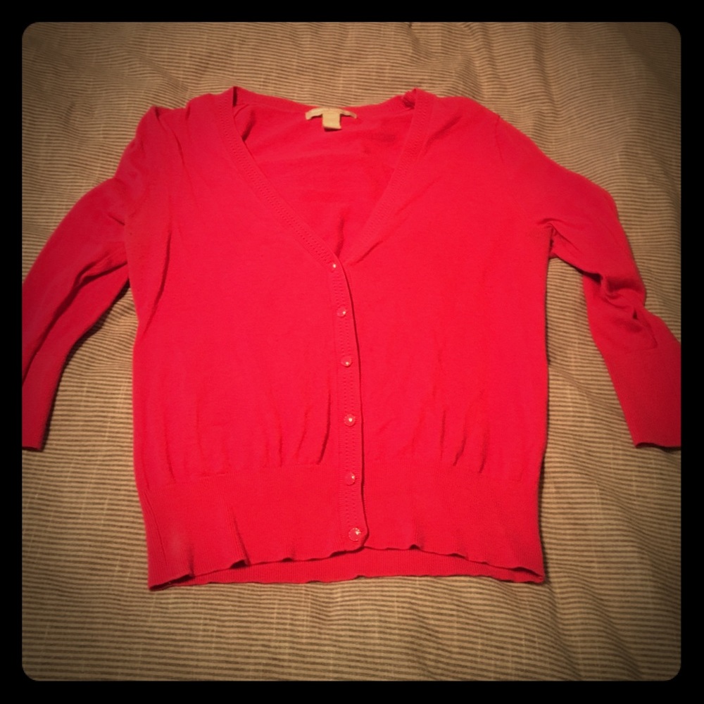 Banana republic cardigan!