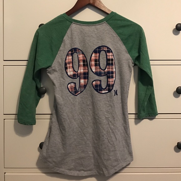 Hurley Raglan Tee - Picture 2 of 2