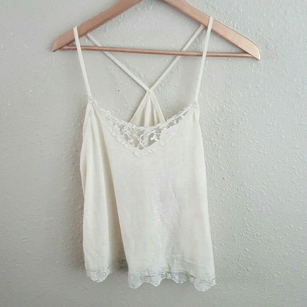 Lace pannel cammisole