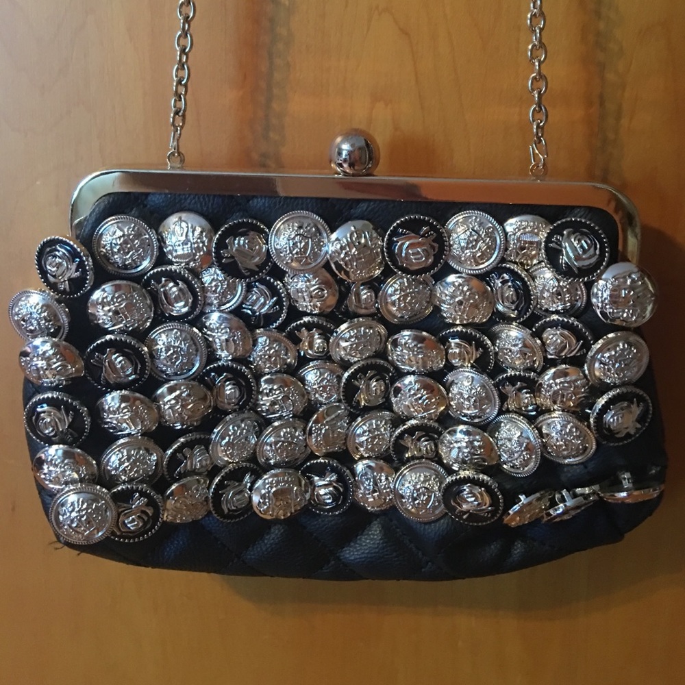 ALDO quilted and buttoned cross-body bag