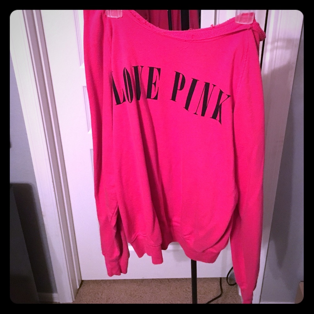 Pink sweatshirt