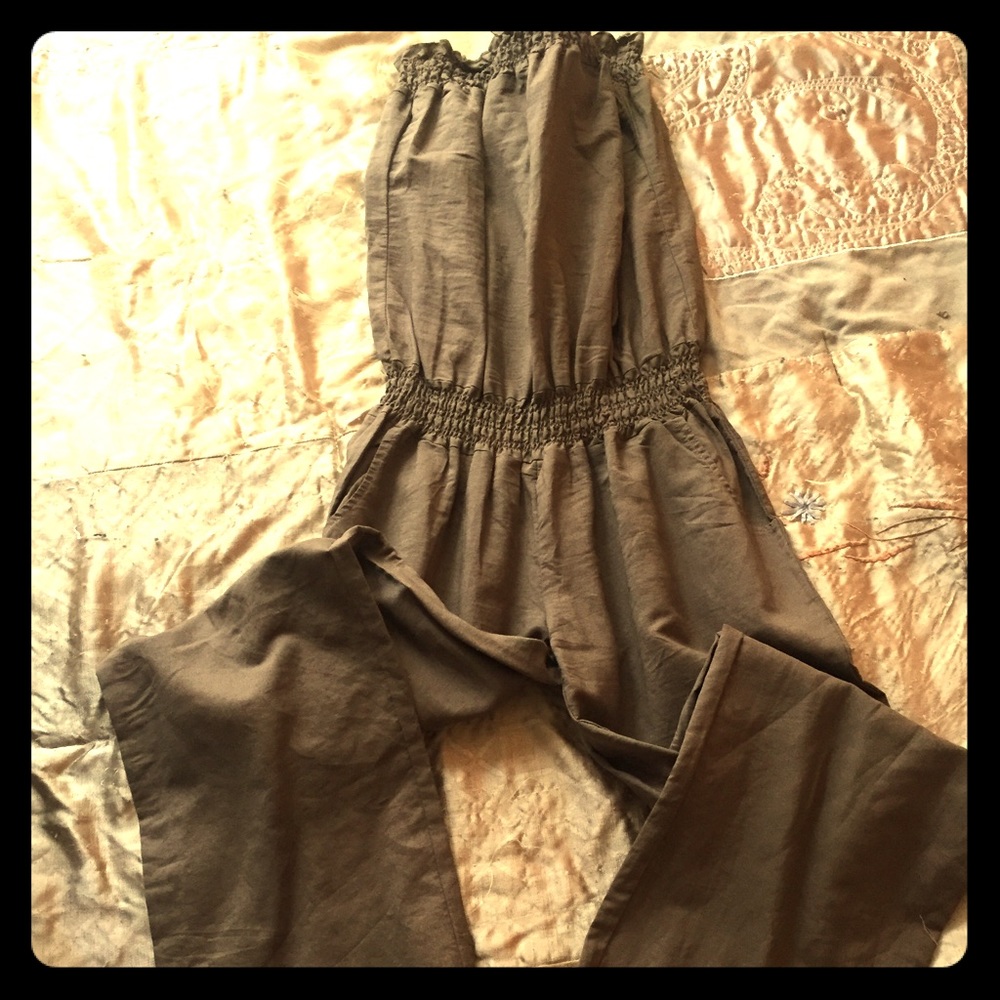 Strapless JumpSuit - Belt Included