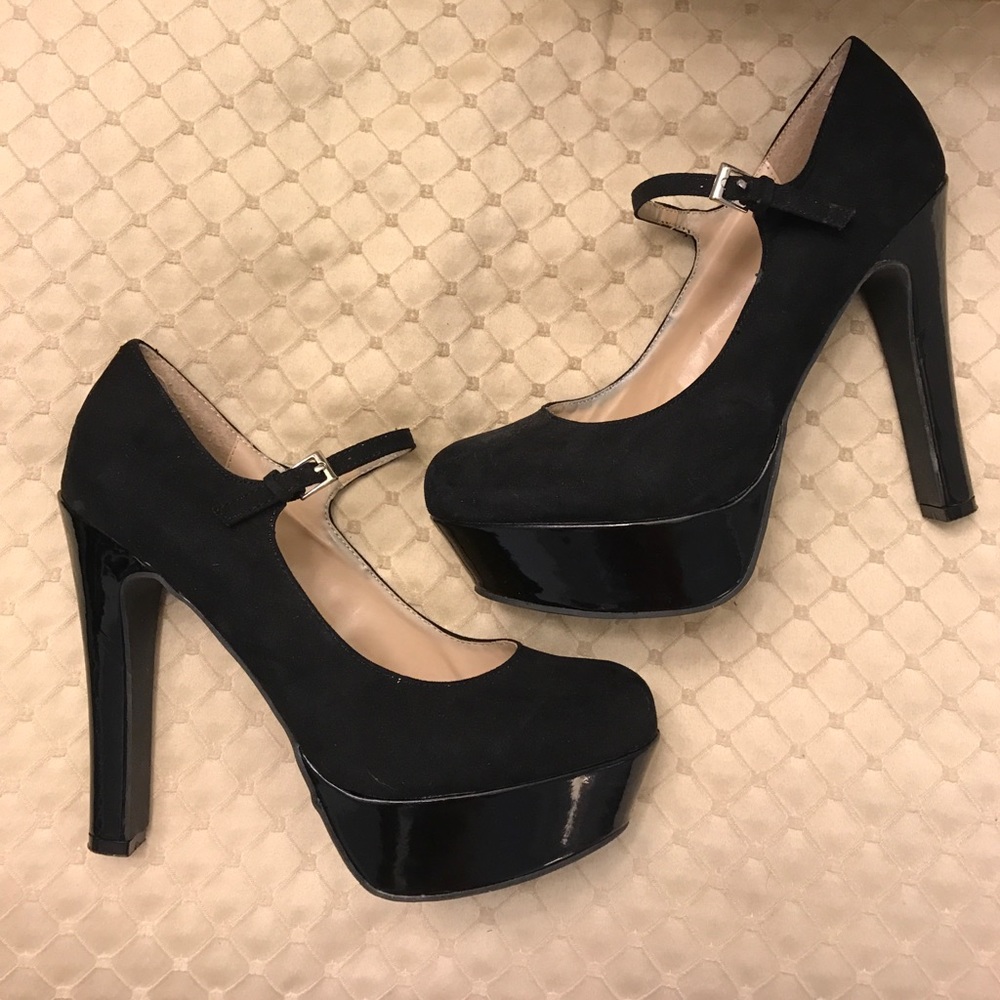 Guess Black Heels