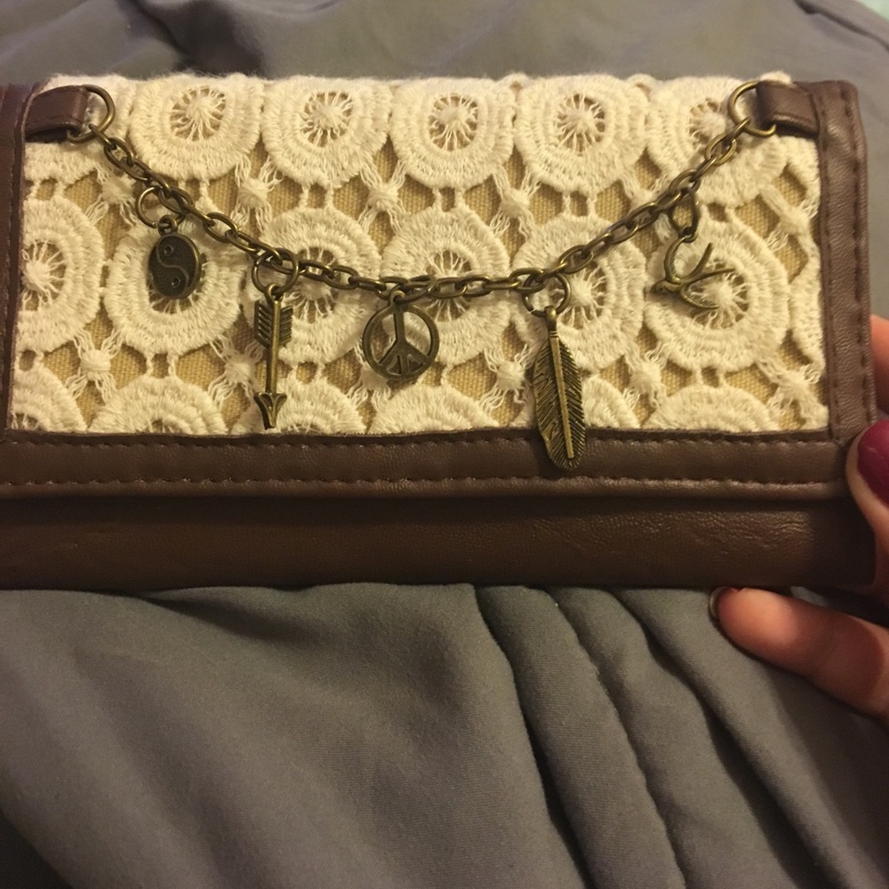 Beautiful lace wallet