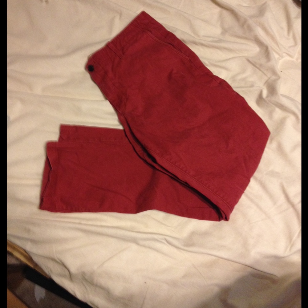 Red pants
