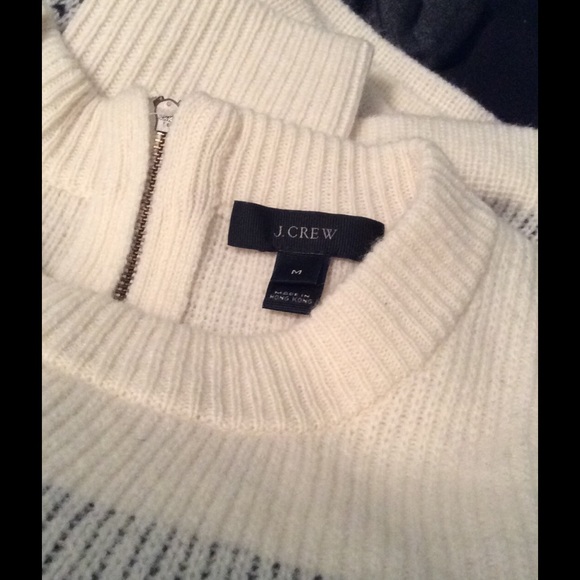 SOLD J Crew Ski sweater. Sz M - Picture 3 of 4