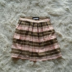 Pink and green stripped Skirt