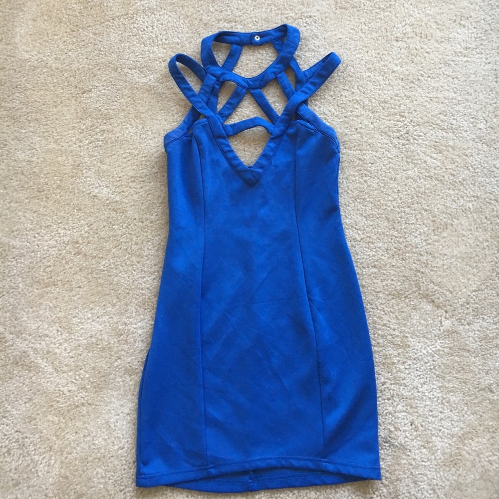 Royal blue Tobi dress