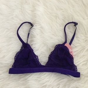 Deep purple bralette