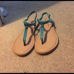 Teal Sandal