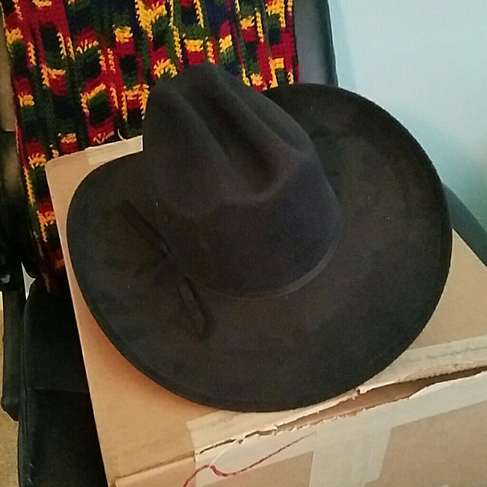 Cowboy hat 7 1/4 black