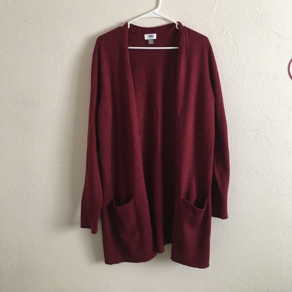 NWT red cardigan