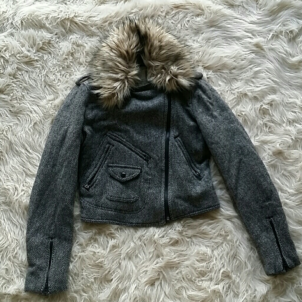 Gray Wool Coat