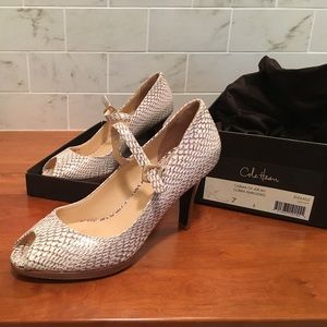 Cole Haan Cobra Embossed Heels