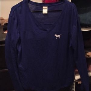 VS Pink Long Sleeve Shirt💙