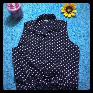 Polkadot blouse