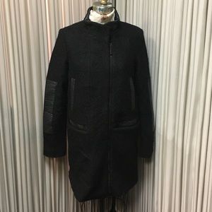 Black Vince Camuto coat