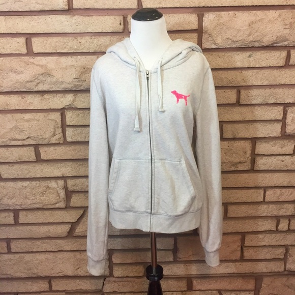 PINK Victoria's Secret Jackets & Blazers - Pink Zip Up Hoodie