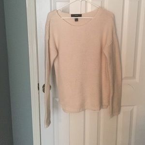 Cream knit sweater