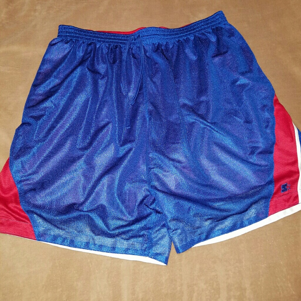 Mens 3XL Starter reversible shorts