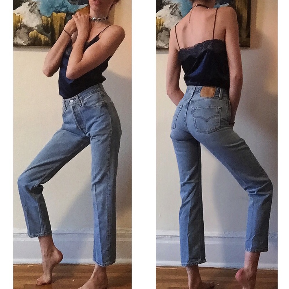 🚫SOLD🚫❄️Vintage 501 Light/Medium Wash Levi's 25
