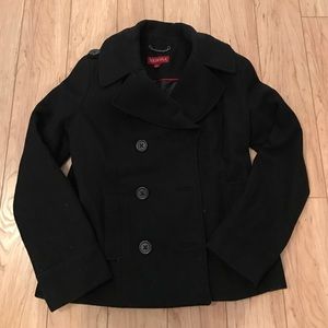 Black Pea Coat