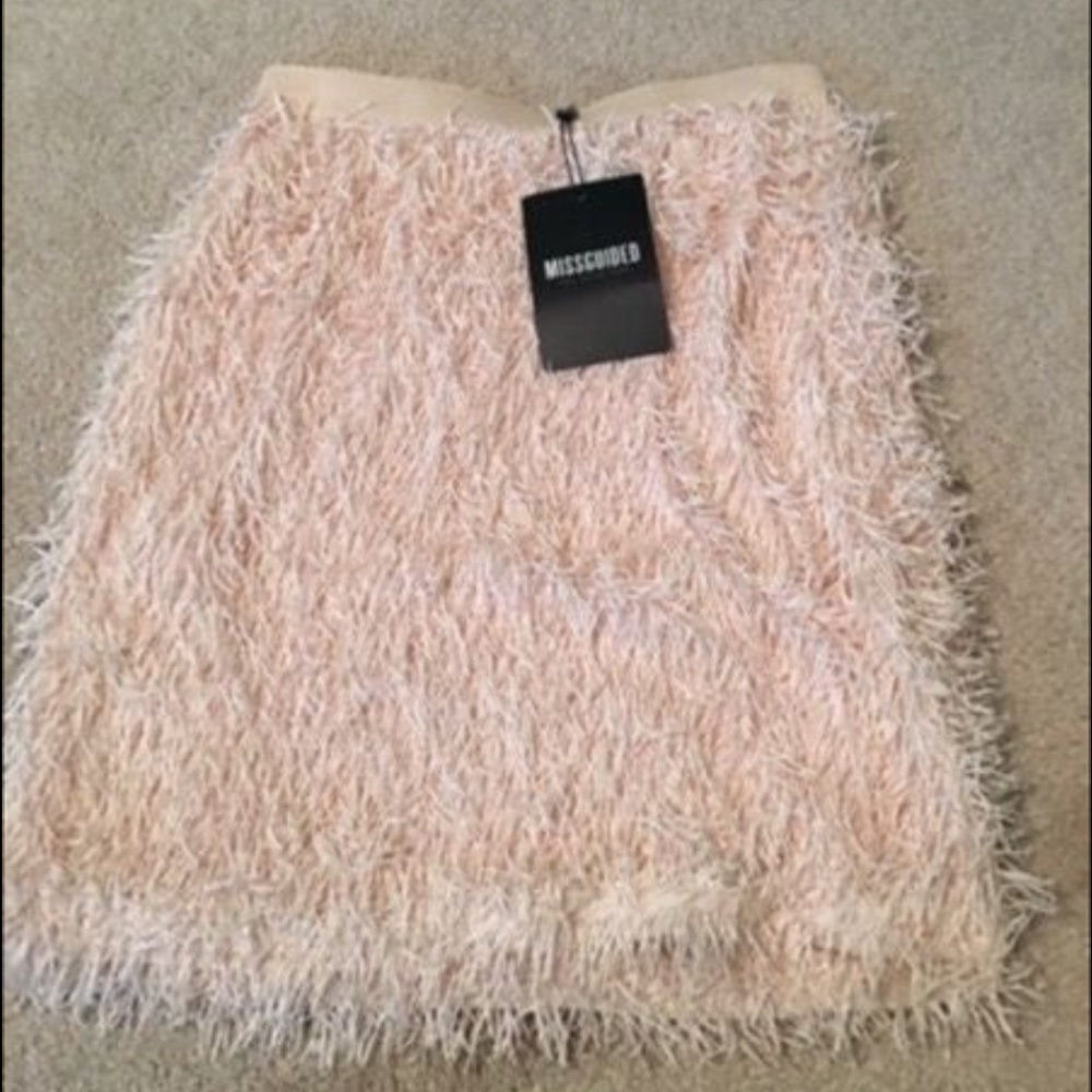 Misguided fringe skirt