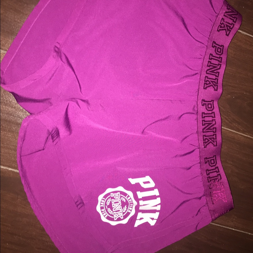 Purple shorts from Victoria's Secret