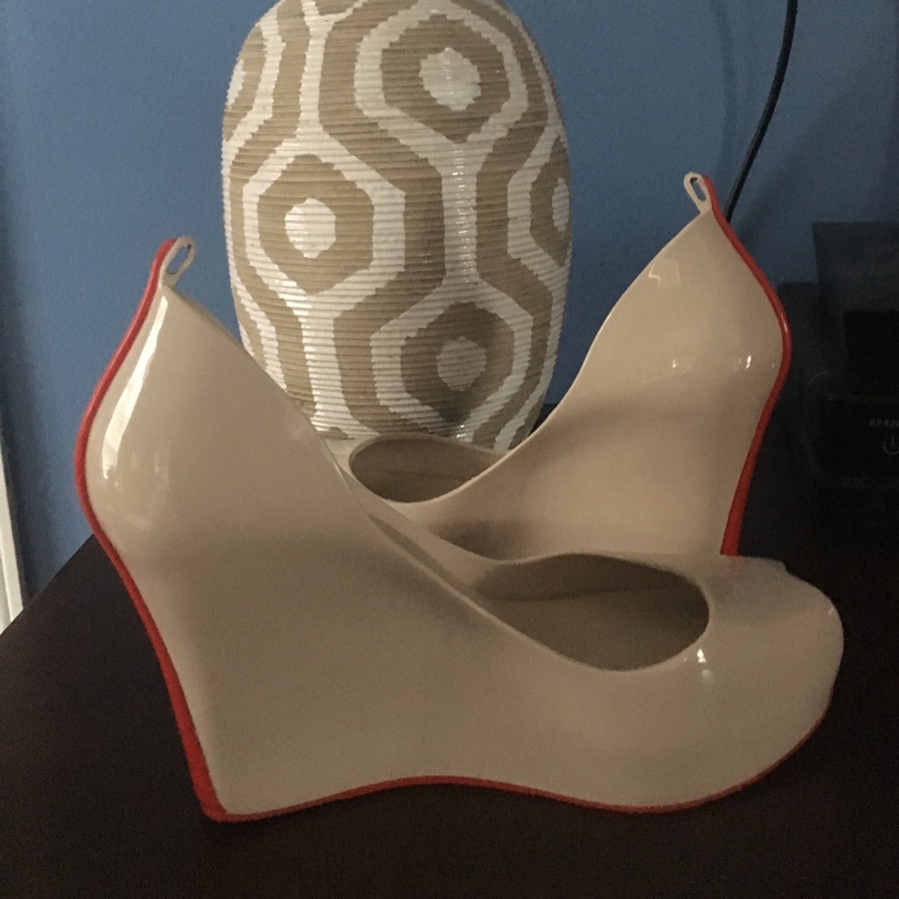 Melissa Cream Wedge