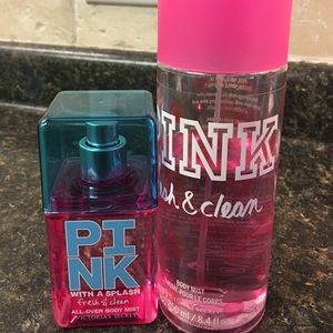 Victoria's Secret PINK fresh and clean spray