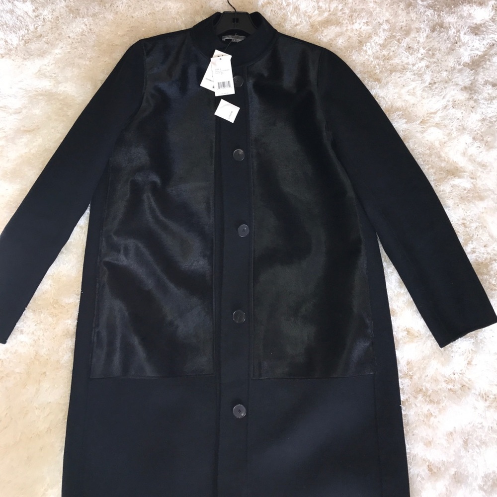 Authentic horse hair coat by Vince.